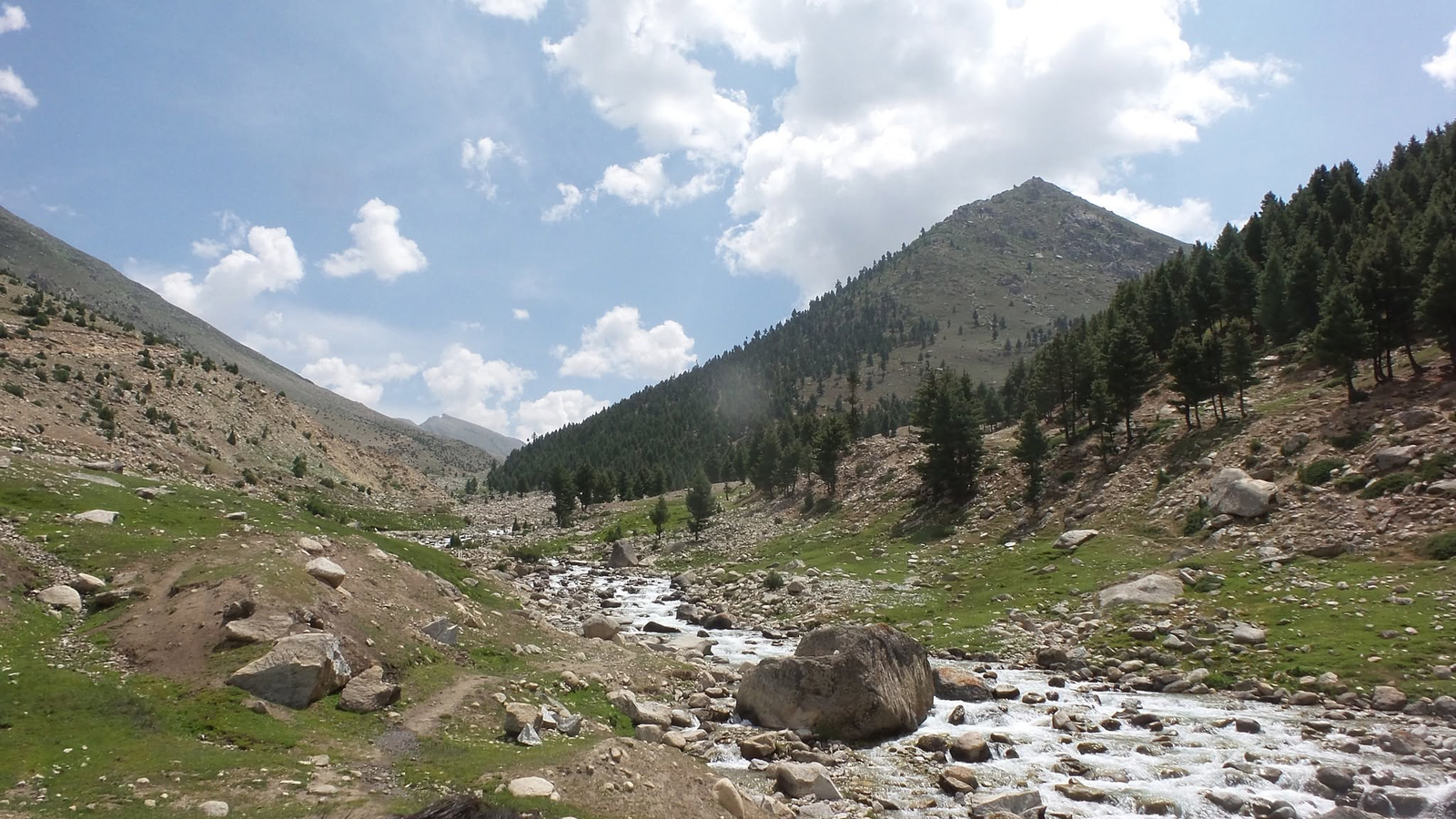 Rama Lake reflecting Nanga Parbat in Astore Valley, Gilgit-Baltistan